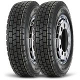 Kit 2 Pneu 215/75r17.5 Linglong 135/133l 16pr Tl D905