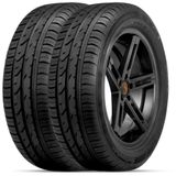 Kit 2 Pneu Continental 205/60r15 91v Premium Contact 2