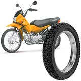 Pneu Moto Pop 110i Rinaldi 80/100-14 49l Traseiro Wh21