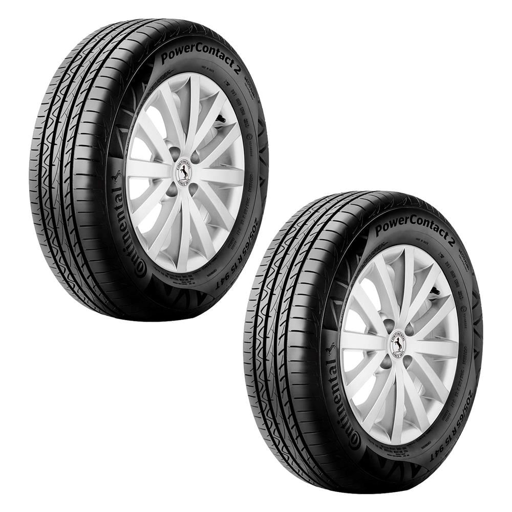 Pneu Aro 14 Continental Powercontact 2 175/70 R14 84t - 2 Unidades