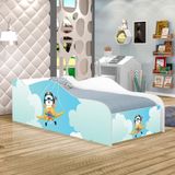 Mini Cama Like Aviãozinho Infantil Com Colchão