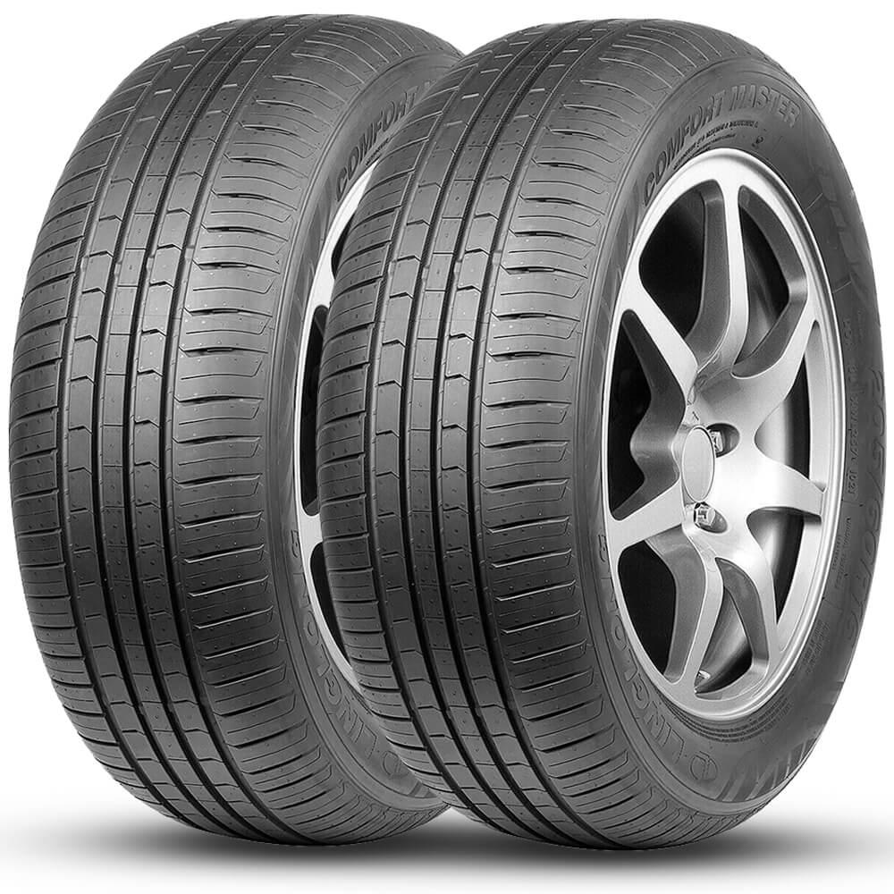 Kit 2 Pneu Aro 15 205/60r15 Linglong 91v Tl Comfort Master