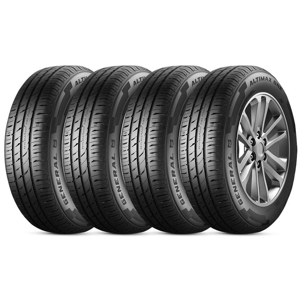 Kit 4 Pneu General Aro 14 185/70r14 88h Tl Altimax One