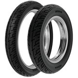Kit 2 Pneus Moto Honda Biz 100/125 BS 32 Traseiro Dianteiro