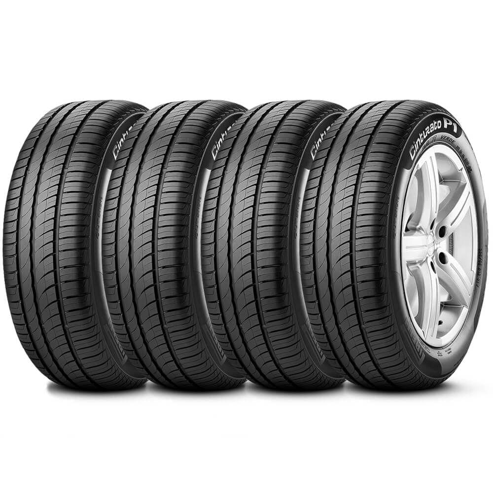 Kit 4 Pneu Pirelli Aro 15 195/60r15 88h Cinturato P1