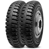 Kit 2 Pneu Pirelli 7.50-16 116/114l Tt Borrachudo Anteo At59