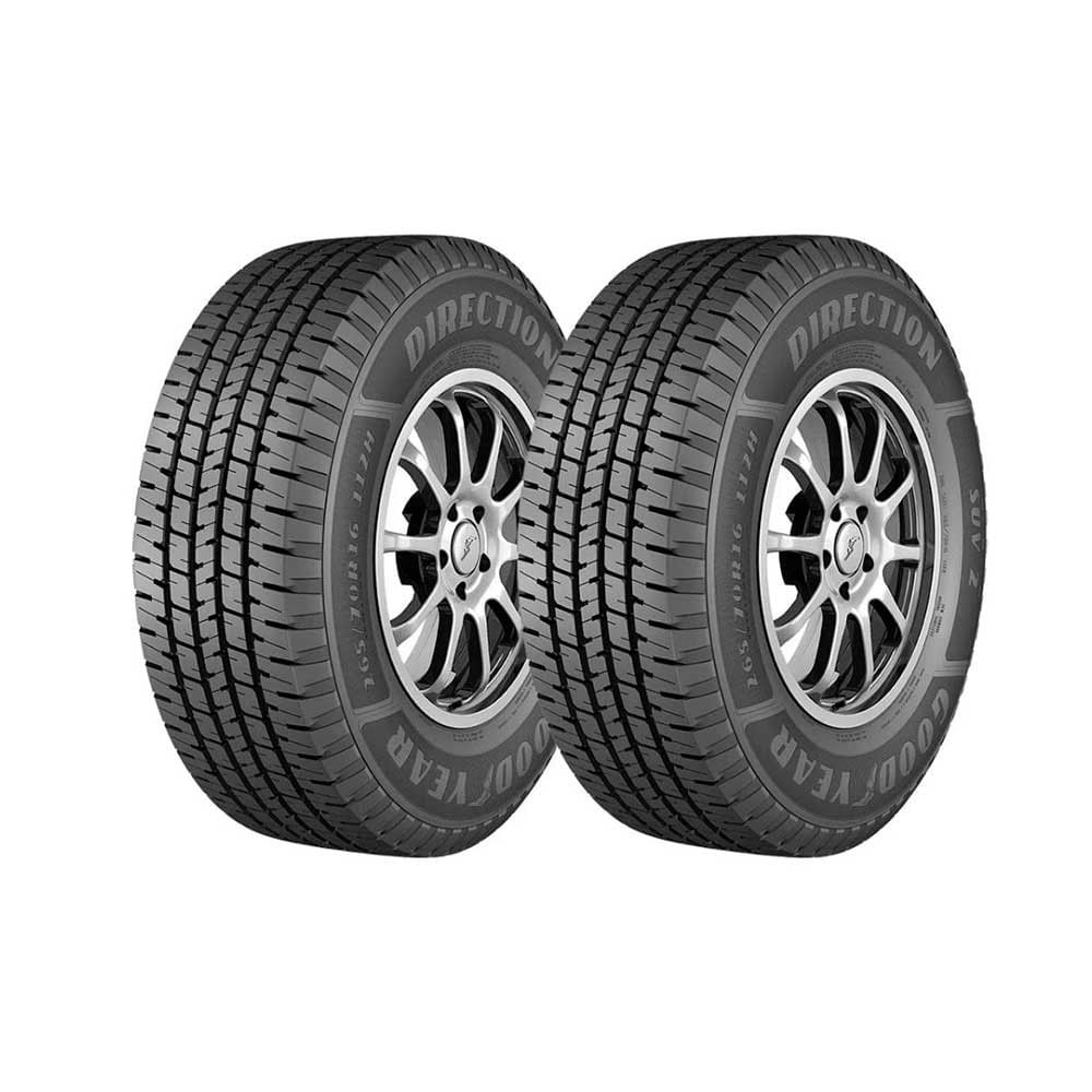 Pneu Aro 15 Goodyear Direction Suv 2 235/75 109s - 2 Unidades