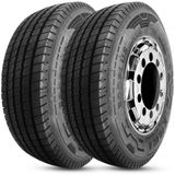 Kit 2 Pneu Aro 17.5 215/75r17.5 Xbri Ecoplus P1 126/124l