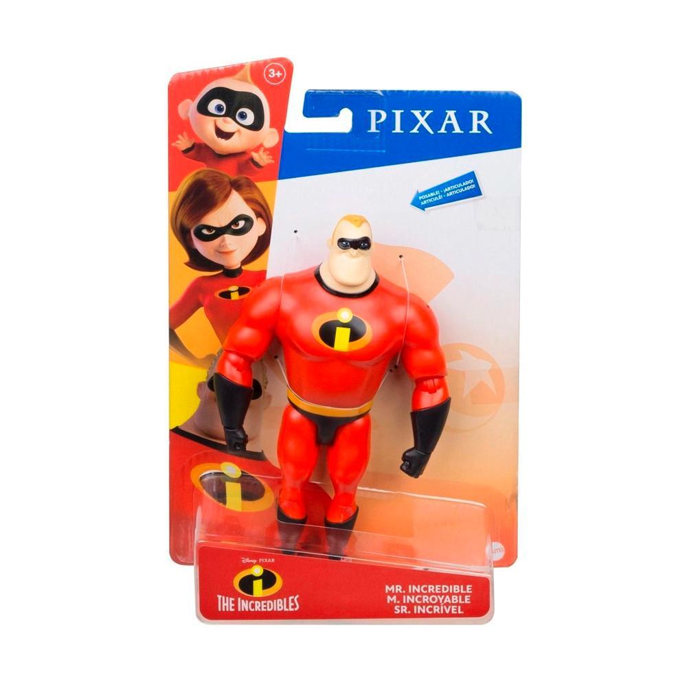 Disney Pixar Figura De Ação Figura Sr. Incrível Gnx78 Mattel