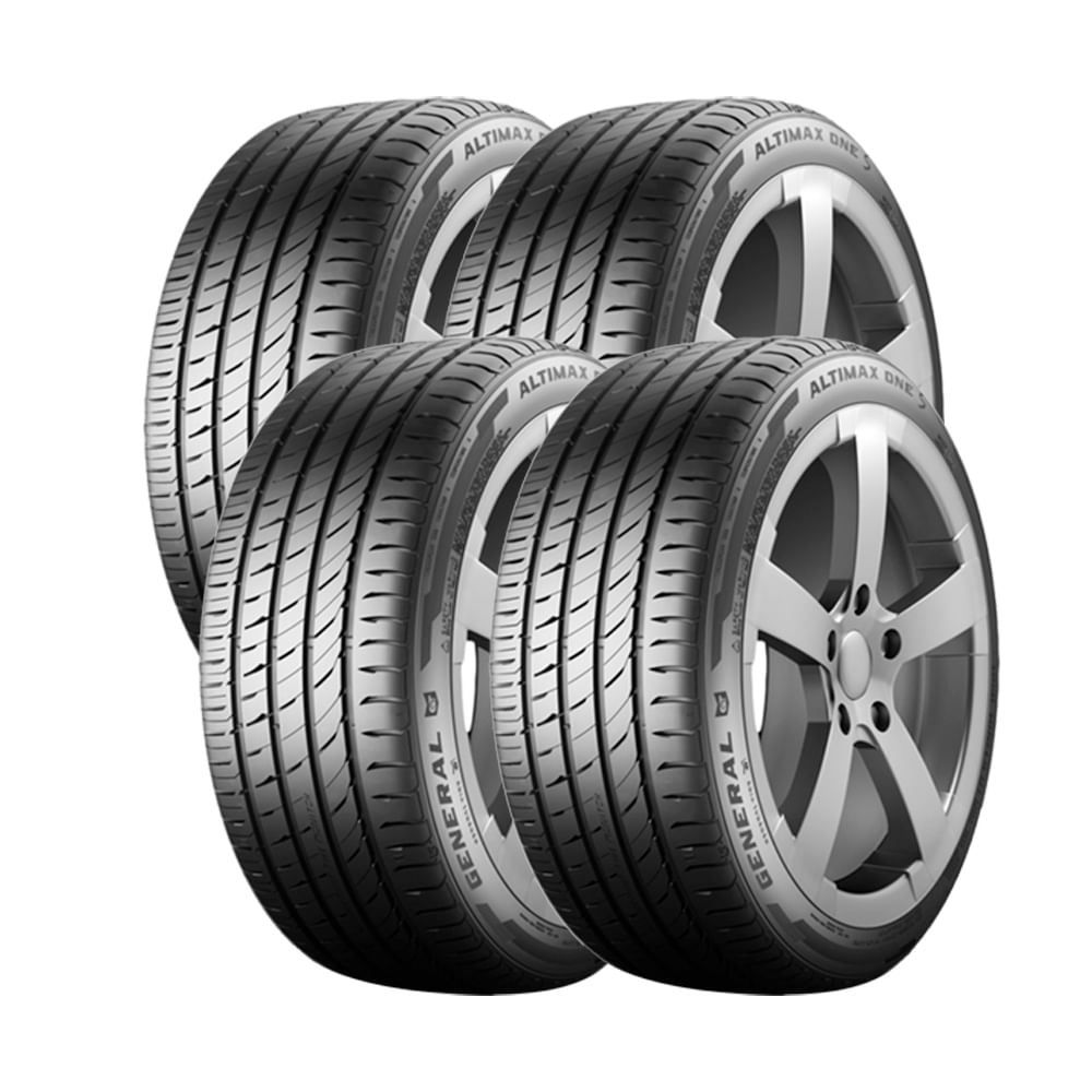 Jogo 4 Pneus General Tire By Continental Aro 16 Altimax One S 205/55r16 91v