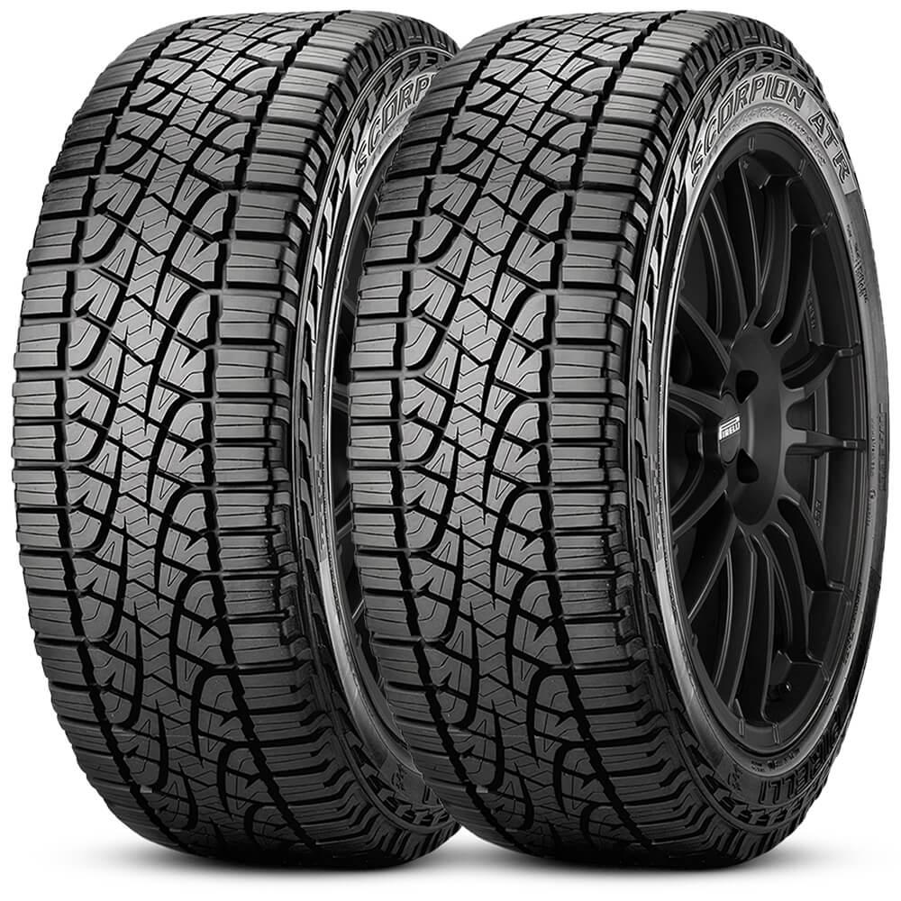 Kit 2 Pneu Pirelli Aro 15 205/60r15 91h Tl Scorpion Atr