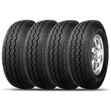 Kit 4 Pneus Linglong Aro 14 185r14c 8pr 102/100r Radial 666