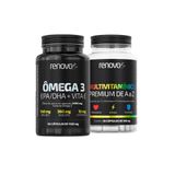 Kit Ômega 3 + Multivitamínico Renova Be - Saúde E Bem-estar