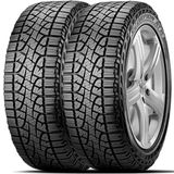 Kit 2 Pneu Aro 16 Pirelli 205/60r16 92h Scorpion Atr