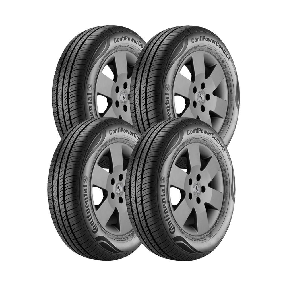 Jogo 4 Pneus Continental Aro 14 Powercontact 175/65r14 82t