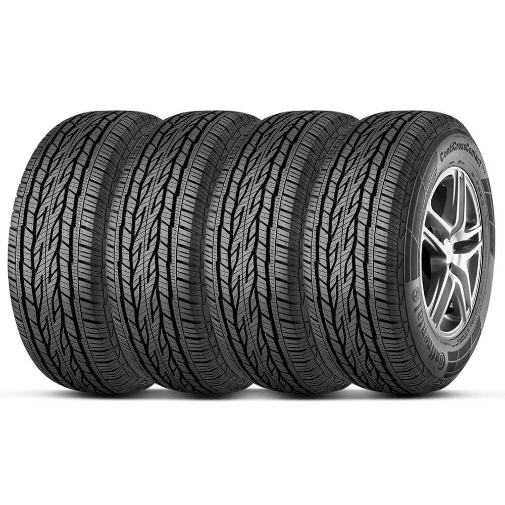 Kit 4 Pneu Continental Aro 17 215/60r17 Fr Crosscontact Lx2