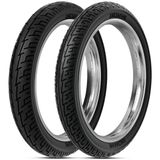 Par Pneu Moto Rinaldi 90/90-18 57p 2.75-18 48p Bs32