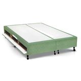 Cama Box Closet King Poli Tecido Green (193x203x27) - Castor