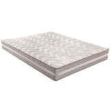 Colchão Casal Ortopédico D33 - Ag 65 Confort Euro Pillow Gray (138x188x26) - Paropas