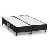 Cama Box Base King Lux Chenille Black (193x203x23) - Castor