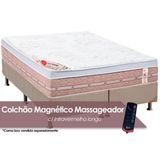 Colchão Queen Magnético C-vibro Massagem Niponpedic Molas Tecnopedic (158x198x31) - Castor