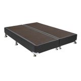 Cama Box Base Universal King Courano Gray (193x203x30) - Ortobom