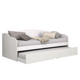 Sofá Cama Solteiro Funny Iii C/ Auxiliar Branco - Conquista