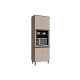 Paneleiro De Cozinha Modulado Connect C/ 4 Portas (1 Forno) 71.5cm Off White - Henn