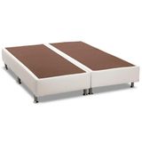 Cama Box Base Universal King Courano White (193x203x30) - Ortobom