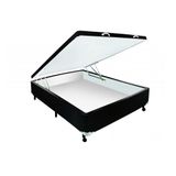 Cama Box Baú Universal Viúva Courano Black New (128x188x35) - Castor