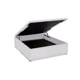 Cama Box Baú Universal Casal Courano White (138x188x35) - Ortobom
