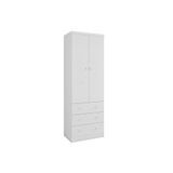 Guarda Roupa Bebê Smim C- 2 Portas E 3 Gavetas Branco - Peroba