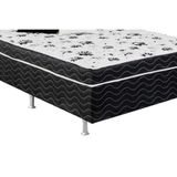 Cama Box Conjugado Casal: Colchão Ortopédico Union (138x188) Ortobom