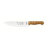 Faca Para Carne Tramontina Churrasco Com Lâminas Em Aço Inox E Cabo De Madeira Natural 8&quot; Tramontina