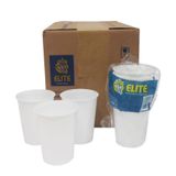 Copos Acrílico 200ml Branco | Kit 240 Uni |