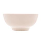 Kit 6 Tigelas Cumbuca Bowl Porcelana Clean Branca 350ml