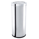 Lixeira Inox Com Tampa Basculante 28,17 Litros - 3032/204 - Brinox