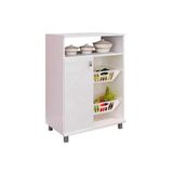 Balcão Fruteira Cozinha Fr2003 C/ 1 Porta 60cm Branco - Movelbento