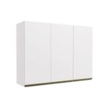 Armário Aéreo Cozinha Modulado Maxxi G766 3 Portas 120cm Polipropileno Branco - Kappesberg