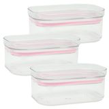 Potes Herméticos Transparentes 425ml - Organize Sua Cozinha