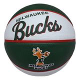 Bola Basquete Wilson Nba Team Retro Mini - Milwaukee Bucks
