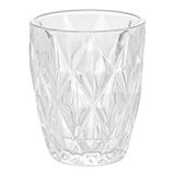 Copo De Vidro Diamond Transparente 270ml - Lyor
