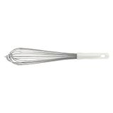 Batedor Manual Tramontina Profissional Em Aço Inox Com Cabo Em Polipropileno Branco 45 Cm Tramontina