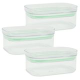 Kit 3 Potes Herméticos 425ml - Organize A Cozinha