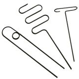 Kit 3 Suporte Misto Plantas Tutor Metal