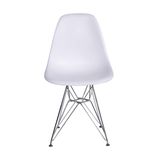 Cadeira Eames Base Eiffel OR Design Branco