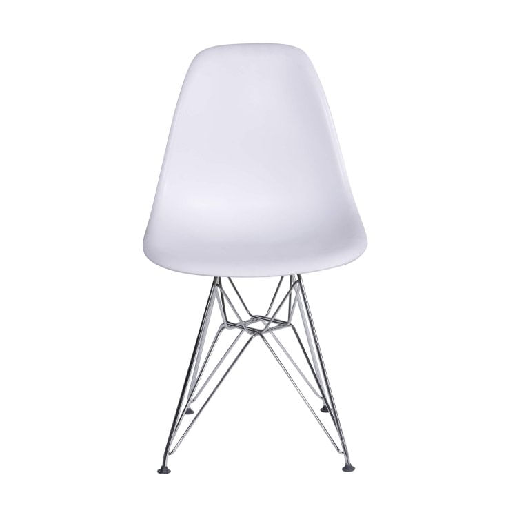 Cadeira Eames Base Eiffel OR Design Branco