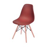 Cadeira Eames Base de Madeira OR Design Telha