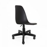 Cadeira para Escritório com Rodízios Eames PP Office Empório Tiffany Preto