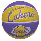 Bola Basquete Wilson Nba Team Retro Mini Lakers